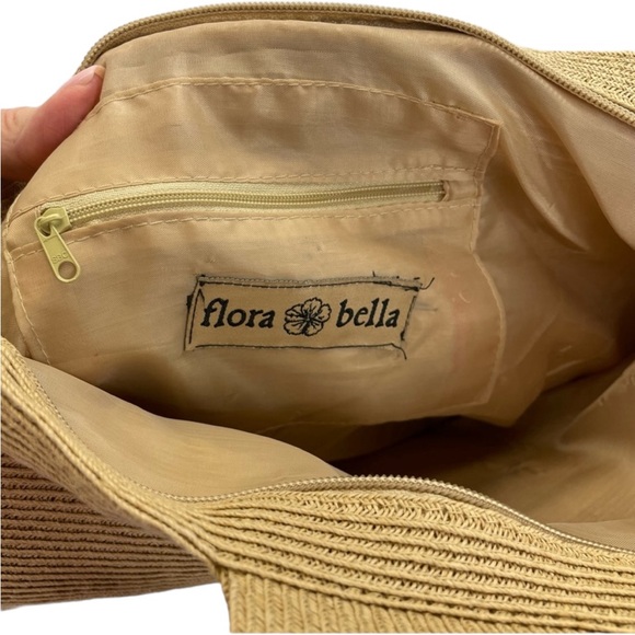 Flora Bella Woven Raffia Purse OS - Picture 11 of 14